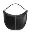 Bolsa Hobo Couro Preto - imagem 3