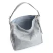 Bolsa Hobo Couro Python Azul - imagem 4
