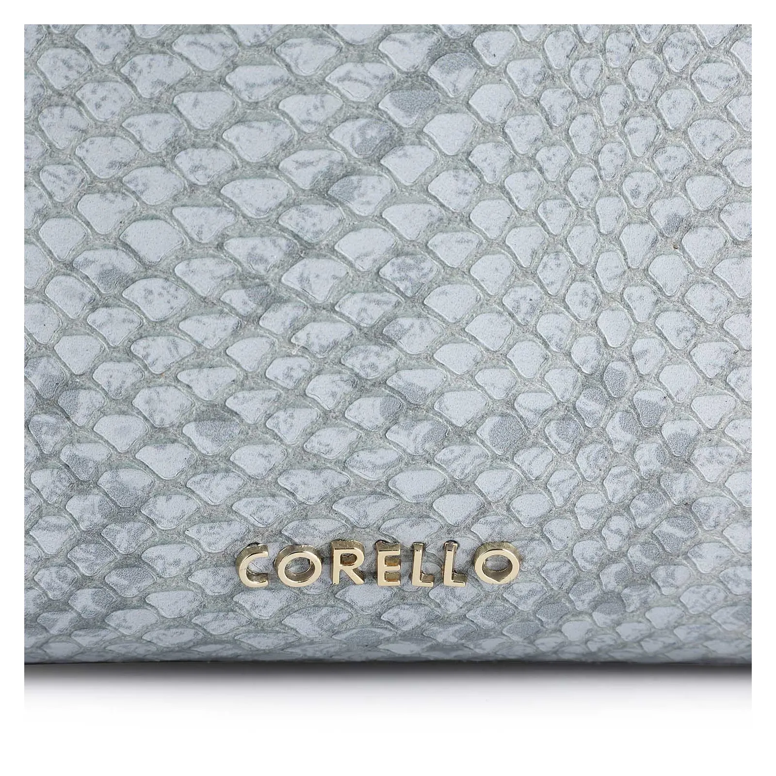 Bolsa Hobo Couro Python Azul