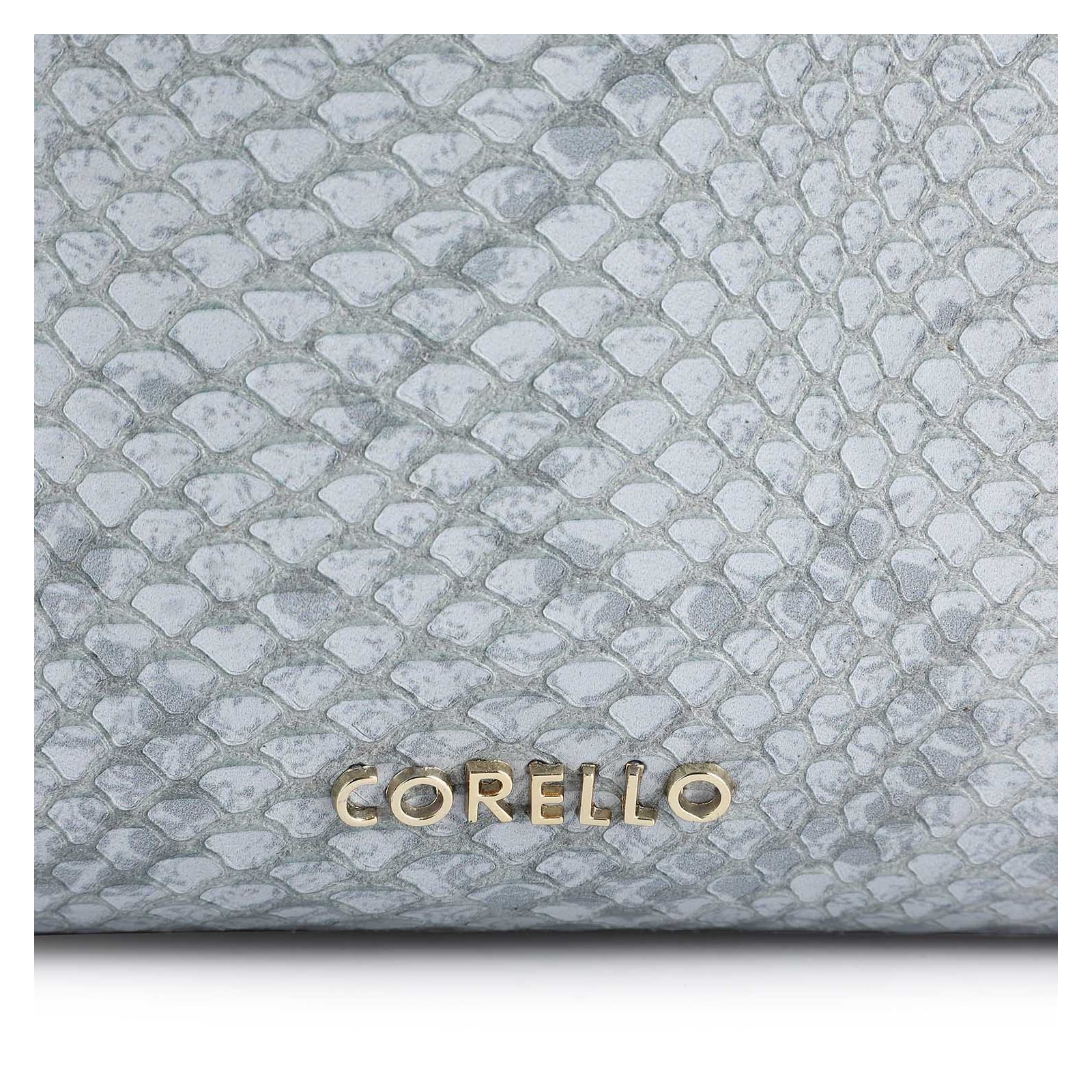 Bolsa Hobo Couro Python Azul