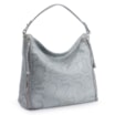 Bolsa Hobo Couro Python Azul - imagem 2
