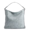 Bolsa Hobo Couro Python Azul - imagem 3