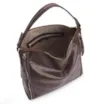 Bolsa Hobo Couro Python Marrom - imagem 4