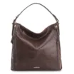 Bolsa Hobo Couro Python Marrom - imagem 1