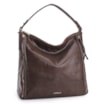 Bolsa Hobo Couro Python Marrom - imagem 2