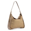 Bolsa Hobo Couro Verde/Couro Nobuck Verde - imagem 2