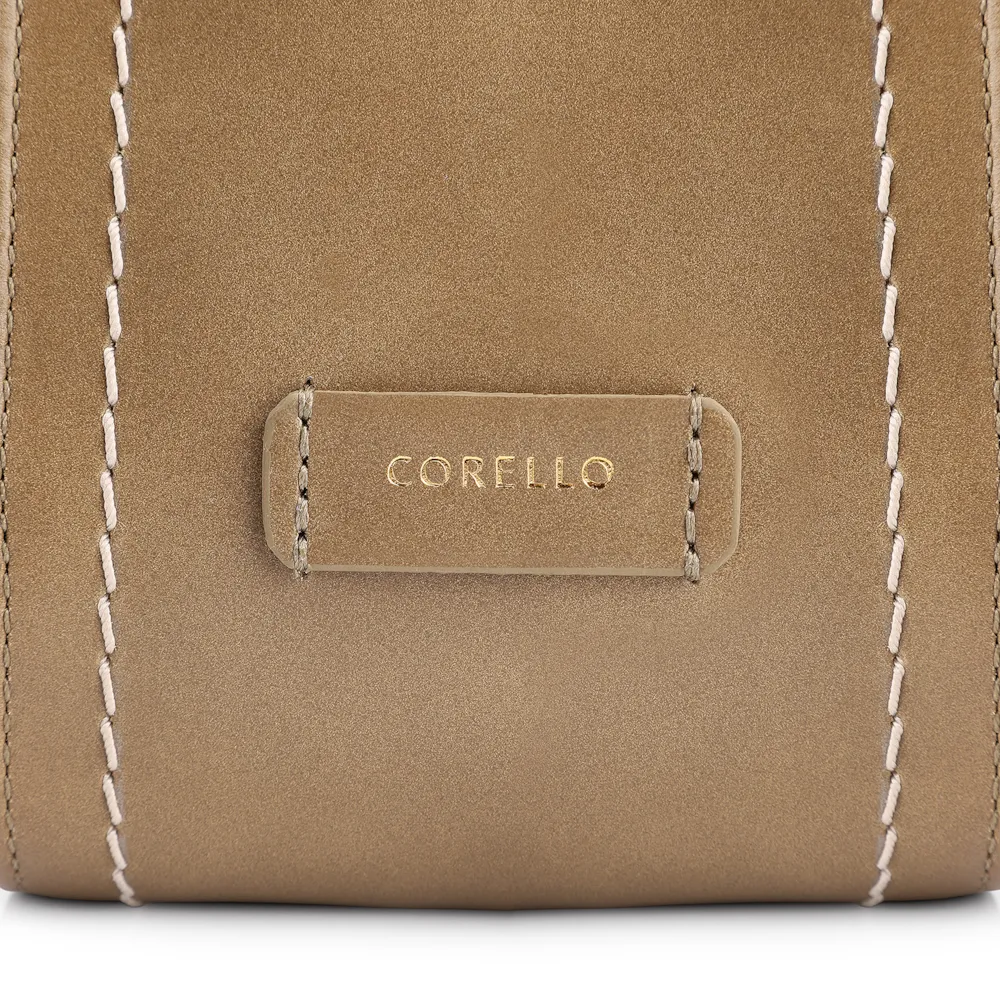 Bolsa Hobo Couro Verde/Couro Nobuck Verde - imagem 5