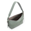 Bolsa Hobo Couro Verde/Crochet Verde - imagem 4
