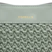 Bolsa Hobo Couro Verde/Crochet Verde - imagem 6
