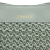 Bolsa Hobo Couro Verde/Crochet Verde - imagem 6