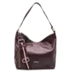 Bolsa Hobo Couro Vinho - imagem 1