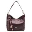 Bolsa Hobo Couro Vinho - imagem 1