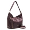 Bolsa Hobo Couro Vinho - imagem 2
