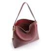 Bolsa Hobo Couro Vinho - imagem 5