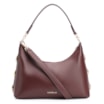 Bolsa Hobo Couro Vinho - imagem 1