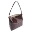 Bolsa Hobo Couro Vinho Escuro - imagem 4