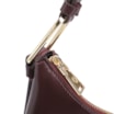 Bolsa Hobo Couro Vinho Escuro - imagem 5