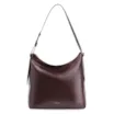 Bolsa Hobo Couro Vinho Escuro - imagem 1