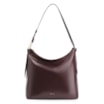 Bolsa Hobo Couro Vinho Escuro - imagem 1