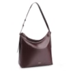 Bolsa Hobo Couro Vinho Escuro - imagem 2