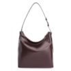 Bolsa Hobo Couro Vinho Escuro - imagem 3