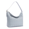 Bolsa Hobo Fivela Couro Azul/Alt Tramado Azul - imagem 3