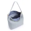Bolsa Hobo Fivela Couro Azul/Alt Tramado Azul - imagem 5