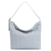 Bolsa Hobo Fivela Couro Azul/Alt Tramado Azul - imagem 1