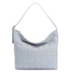 Bolsa Hobo Fivela Couro Azul/Alt Tramado Azul - imagem 1