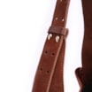 Bolsa Hobo Fivela Couro Camurça Marrom - imagem 5