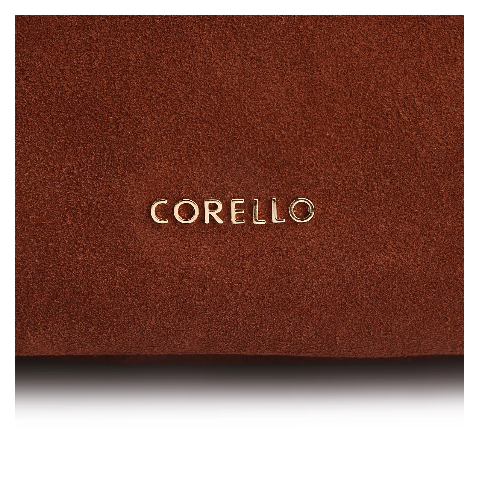 Bolsa Hobo Fivela Couro Camurça Marrom