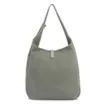 Bolsa Hobo Fivela Couro Camurça Verde - imagem 3