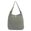 Bolsa Hobo Fivela Couro Camurça Verde - imagem 3