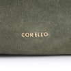 Bolsa Hobo Fivela Couro Camurça Verde - imagem 6