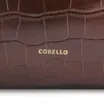 Bolsa Hobo Fivela Couro Croco Marrom - imagem 6