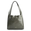 Bolsa Hobo Fivela Couro Croco Verde - imagem 4
