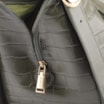 Bolsa Hobo Fivela Couro Croco Verde - imagem 6