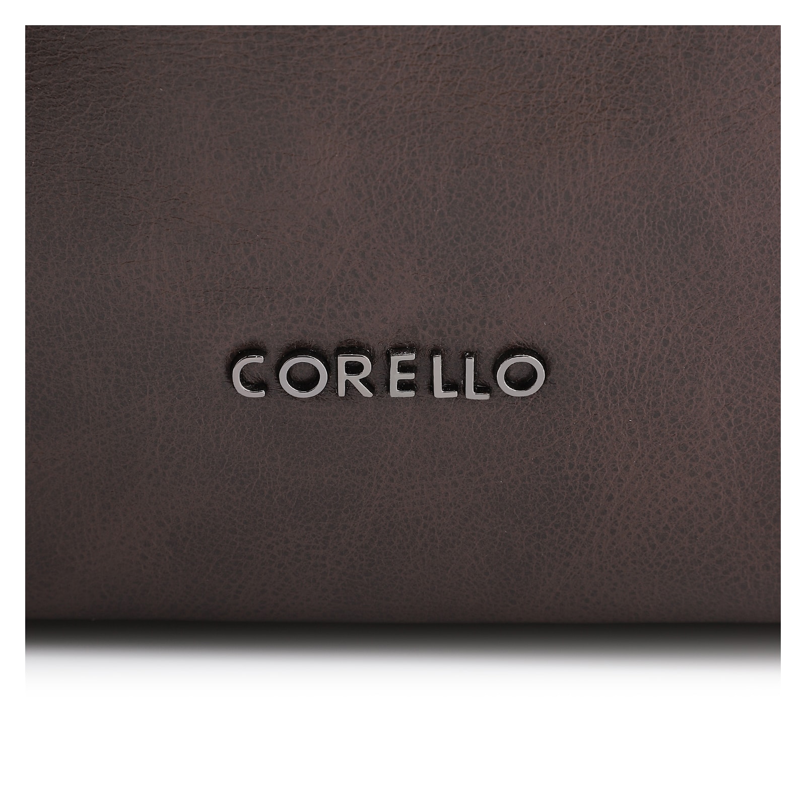 Bolsa Hobo Fivela Couro Estonado Marrom