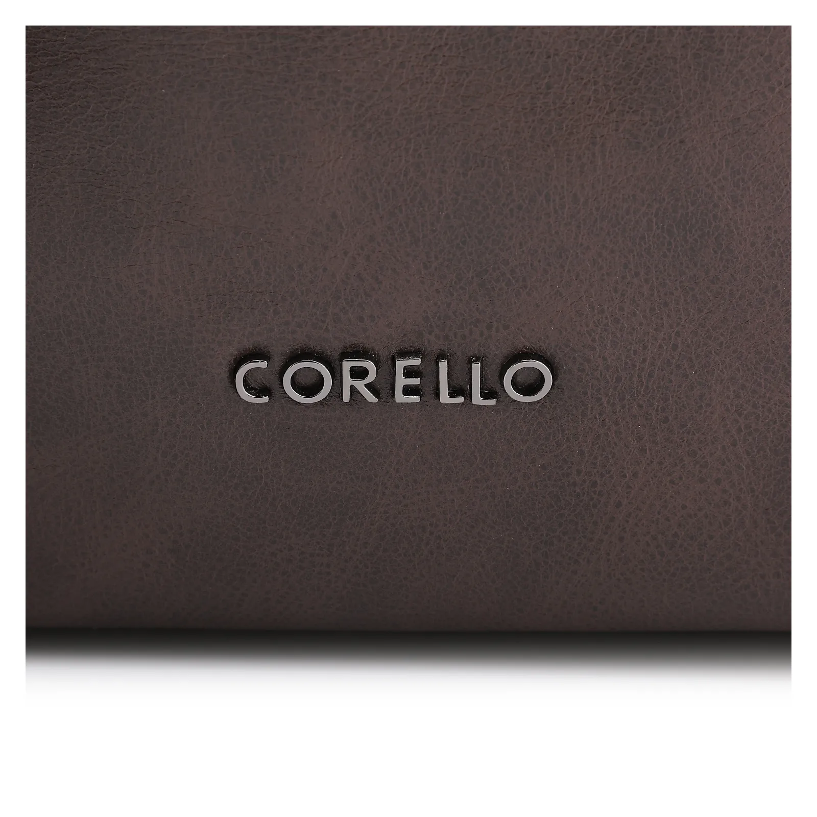 Bolsa Hobo Fivela Couro Estonado Marrom