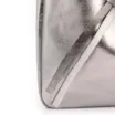 Bolsa Hobo Fivela Couro Estonado Prata - imagem 7