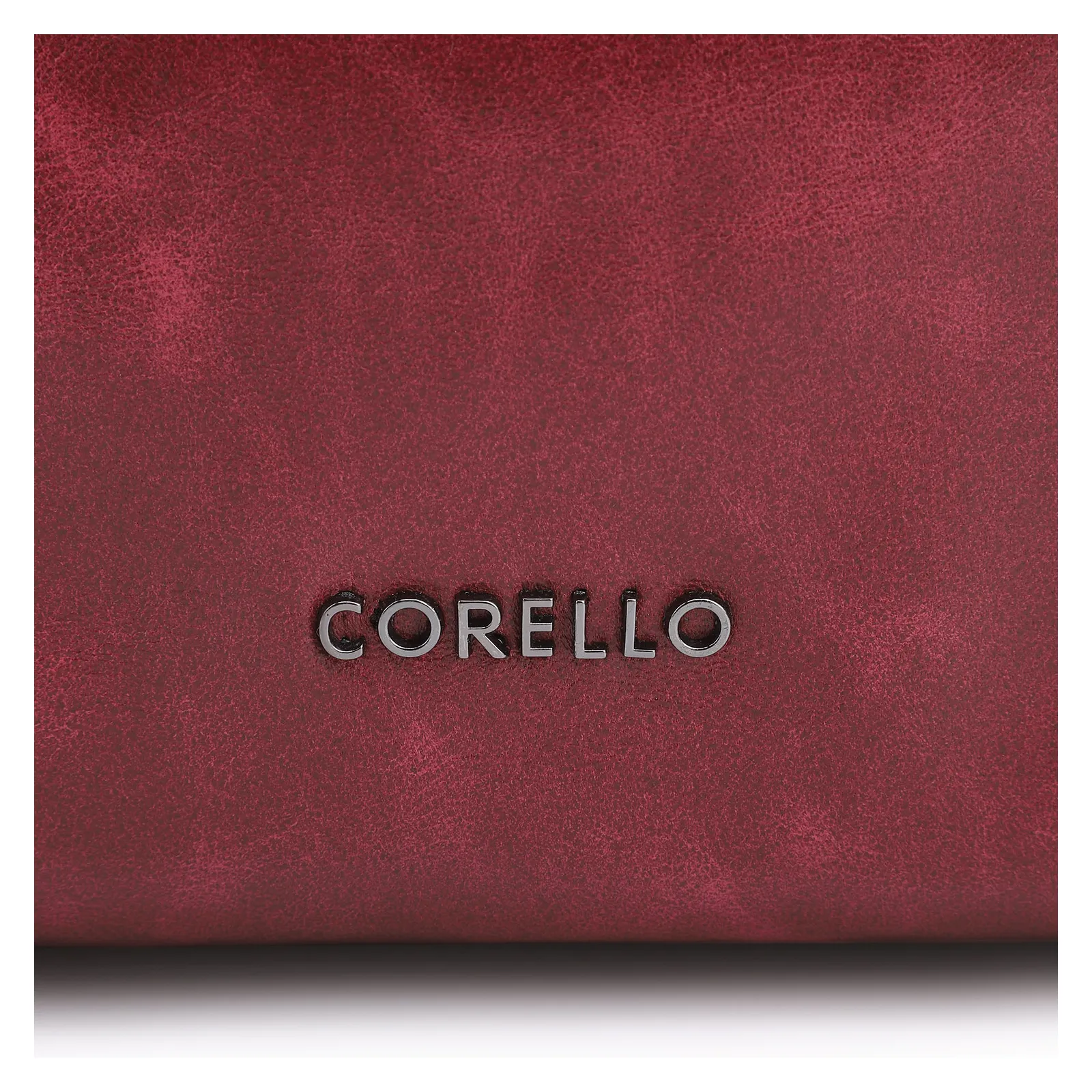 Bolsa Hobo Fivela Couro Estonado Vermelho