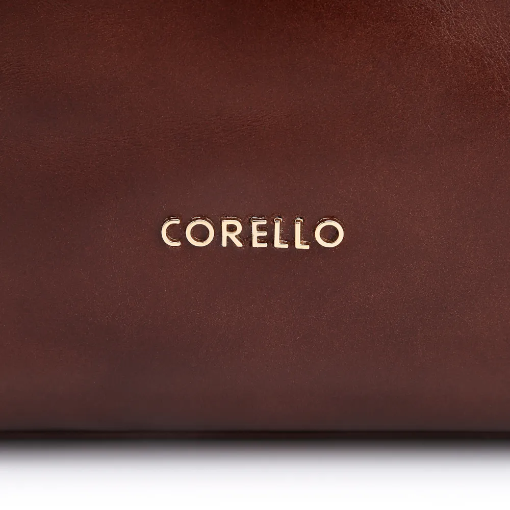 Bolsa Hobo Fivela Couro Marrom/Alt Tramado Marrom - imagem 7