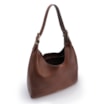 Bolsa Hobo Fivelas Couro Antique Marrom - imagem 4