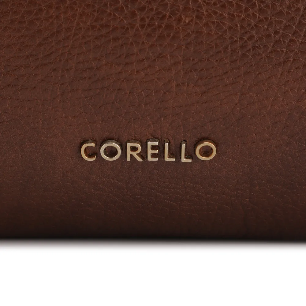 Bolsa Hobo Fivelas Couro Antique Marrom - imagem 5