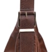 Bolsa Hobo Fivelas Couro Antique Marrom - imagem 7