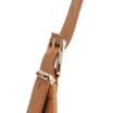 Bolsa Hobo Fivelas Couro Antique Marrom Claro Fivelas - imagem 5