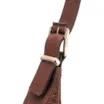 Bolsa Hobo Fivelas Couro Antique Marrom Fivelas - imagem 6