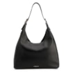 Bolsa Hobo Fivelas Couro Antique Preto - imagem 1