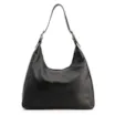 Bolsa Hobo Fivelas Couro Antique Preto - imagem 3