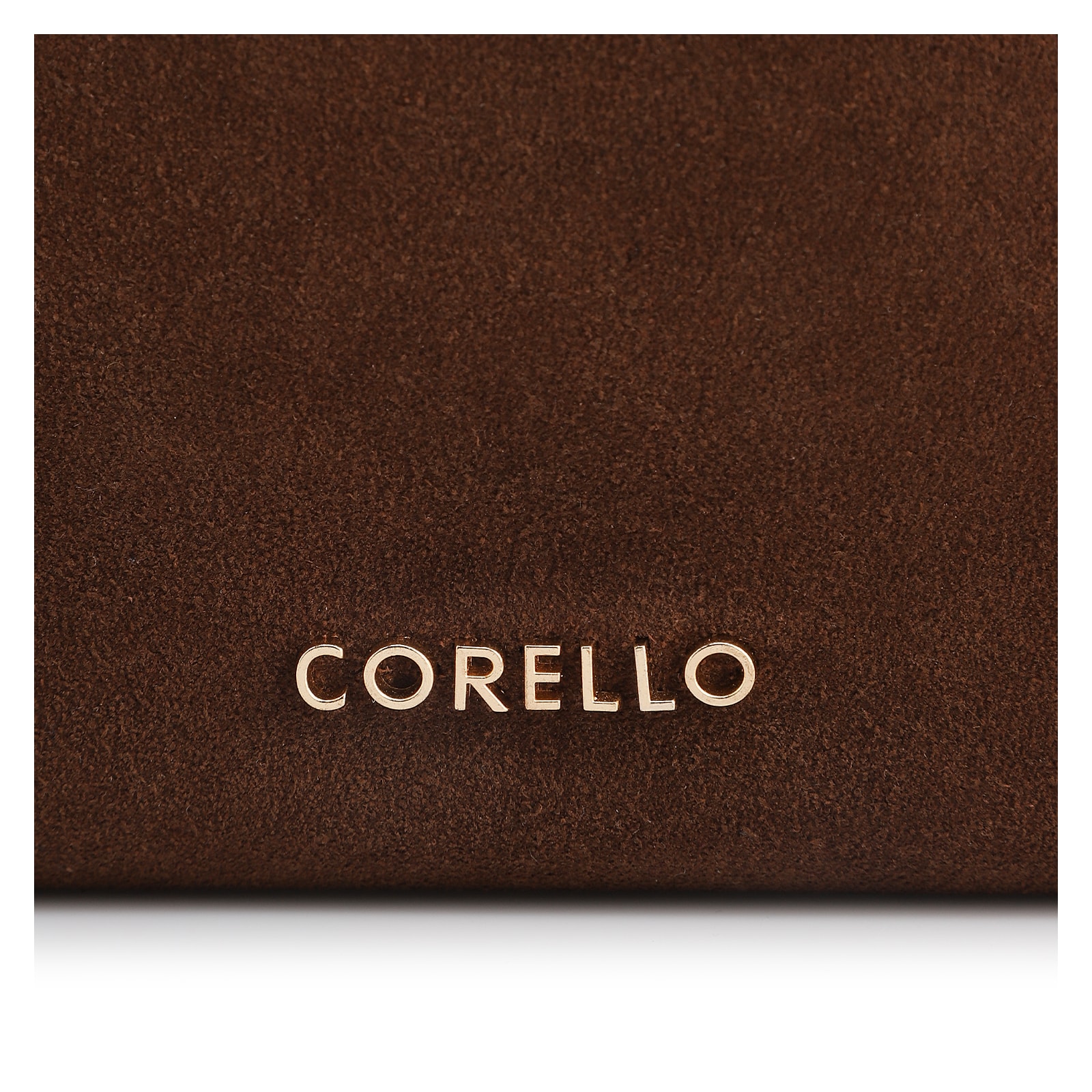 Bolsa Hobo Fivelas Couro Camurça Marrom